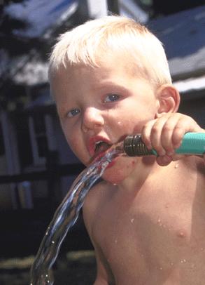 drinkingfromhose